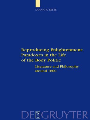 cover image of Reproducing Enlightenment